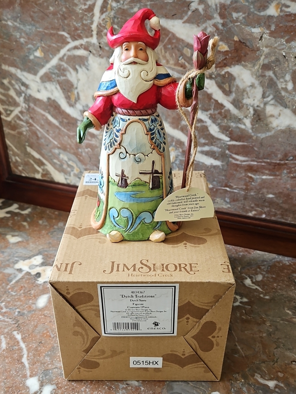 2013 Jim Shore Dutch Traditions Santa